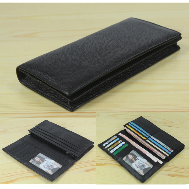 METRO Leather Wallet & Money Clip Combo