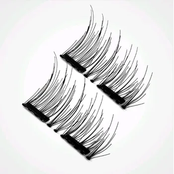 

5 pairs of double magnet false eyelashes integrated for sale, global ,eyelash extension false lashes
