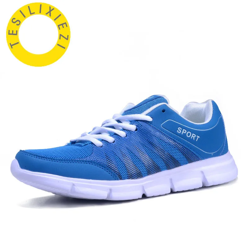 

Hot 2018 New Summer New Outdoor Sport Shoes Men Breathable Sneakers Fitness Lightweight Walking Shoes All Season Light Jogging