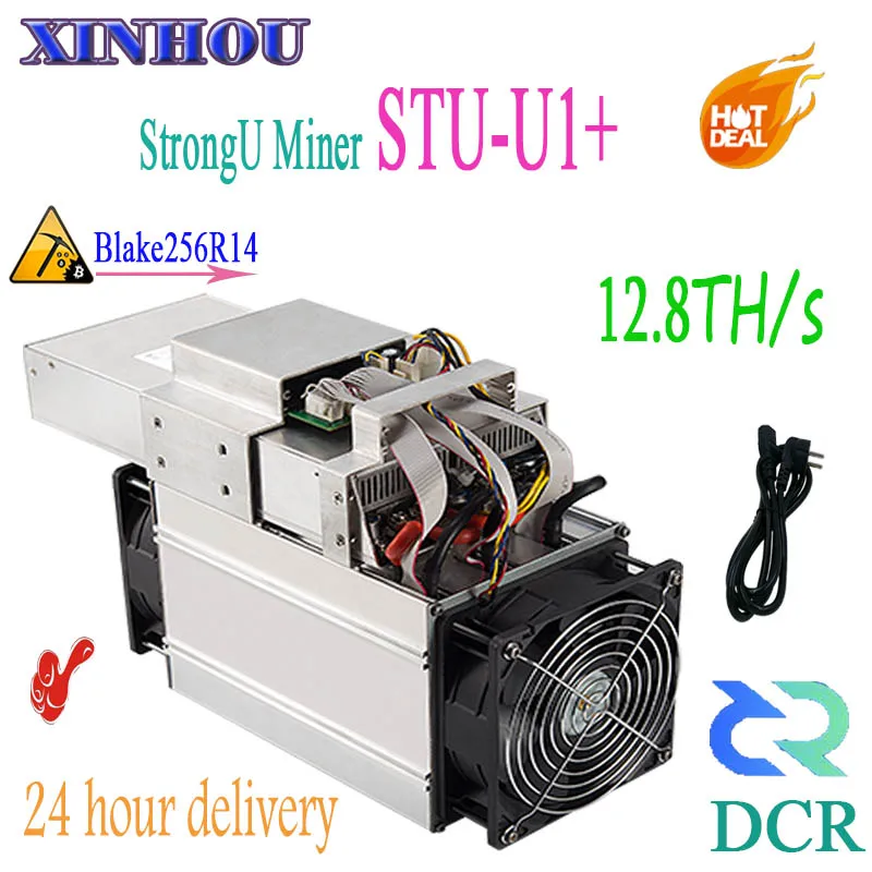 ASIC шахтер StrongU Шахтер STU-U1 + 12.8TH/S Blake256R14 DCR HC добычей лучше, чем FFMiner D18 DR3 DR5 S9 Z9 Z11 Innosilicon T3 M3X