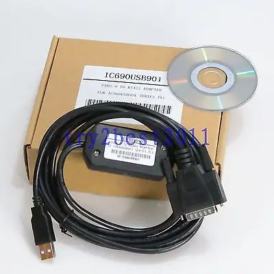 

DHL/EMS 5 Sets*Programming cable for Fanuc IC690USB901 GE90 Series PLC USB to RS422 adapter -C1