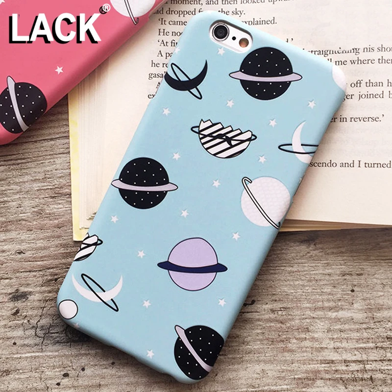 Cartoon Airship Stars Frosted Case For iphone 5S Case For iphone 5 5S 6 6S Plus Hard Cover Universe Series Phone Cases Capa NEW!