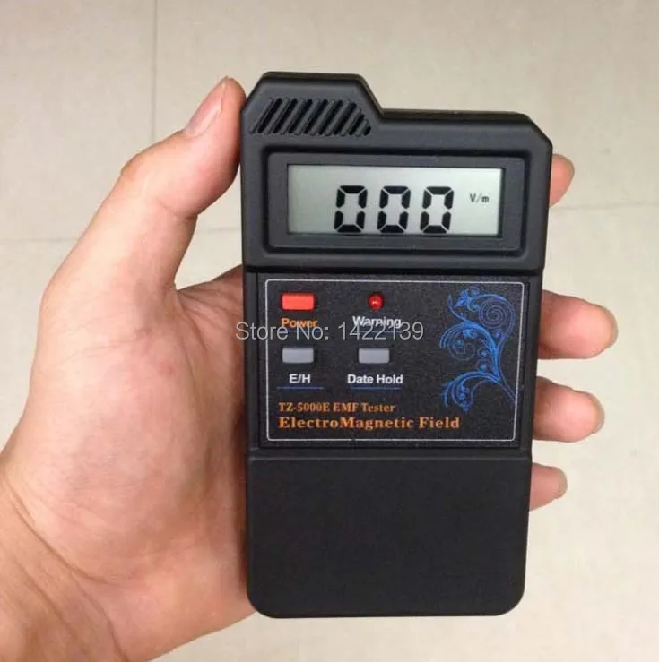 

TZ-5000E EMF Tester Electromagnetic Field meter,Electromagnetic radiation detector, 1V/M-1999V/M , 0.01uT-1999uT