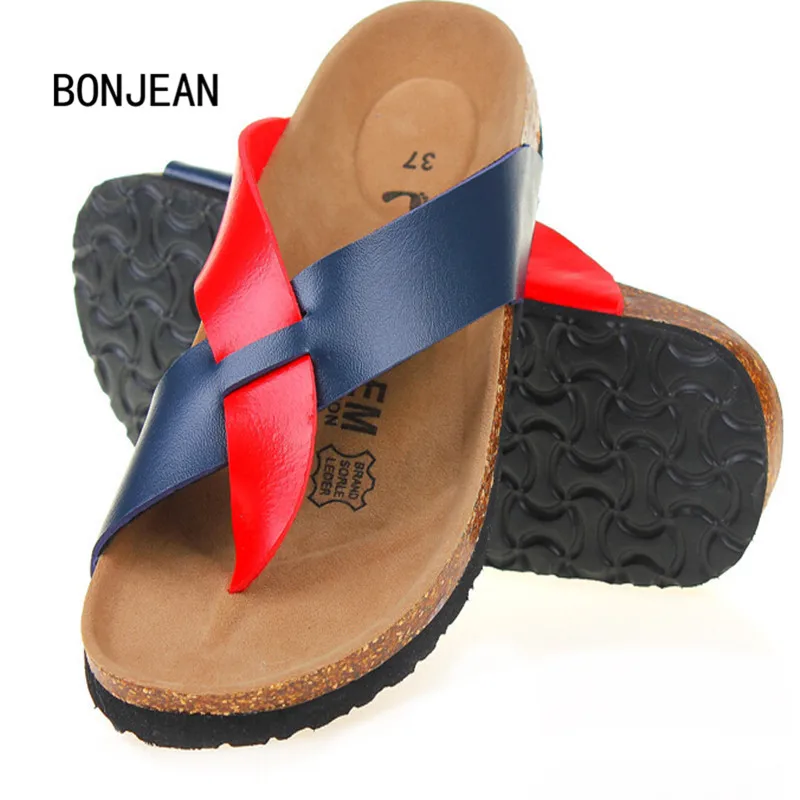 Women Sandals Cork Shoes Fashion Women Shoes Slipper Summer Beach Shoes
