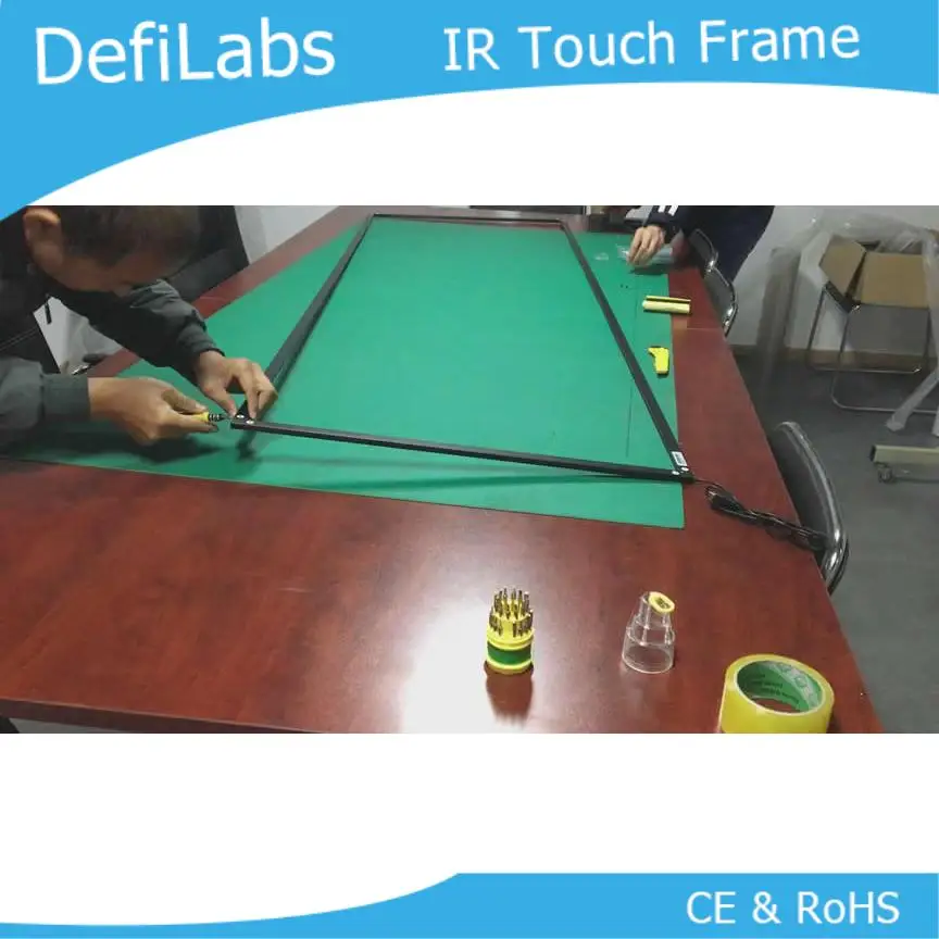 

DefiLabs 10 real points 50" IR multi Touch frame
