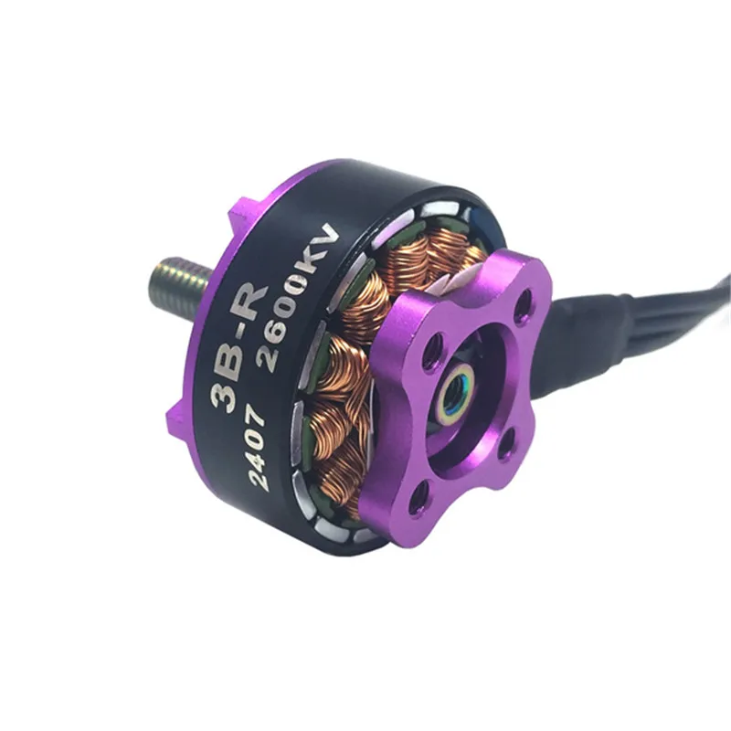 3B-R 2407 2600KV 2-5 S левая резьба бесщеточный двигатель для RC Quadcopter Racing FPV Drone Запчасти Аксессуары VS Racerstar