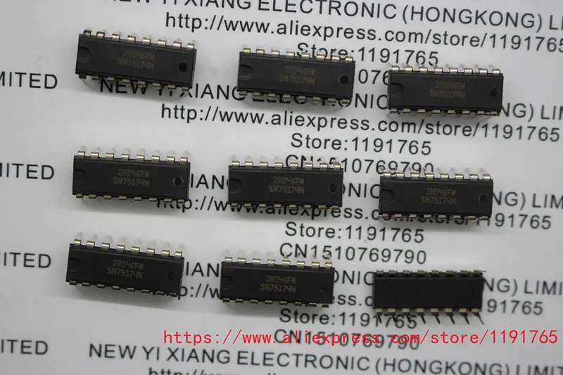 

Free shipping SN75174N 10pcs/lot NEW and ORIGINAL