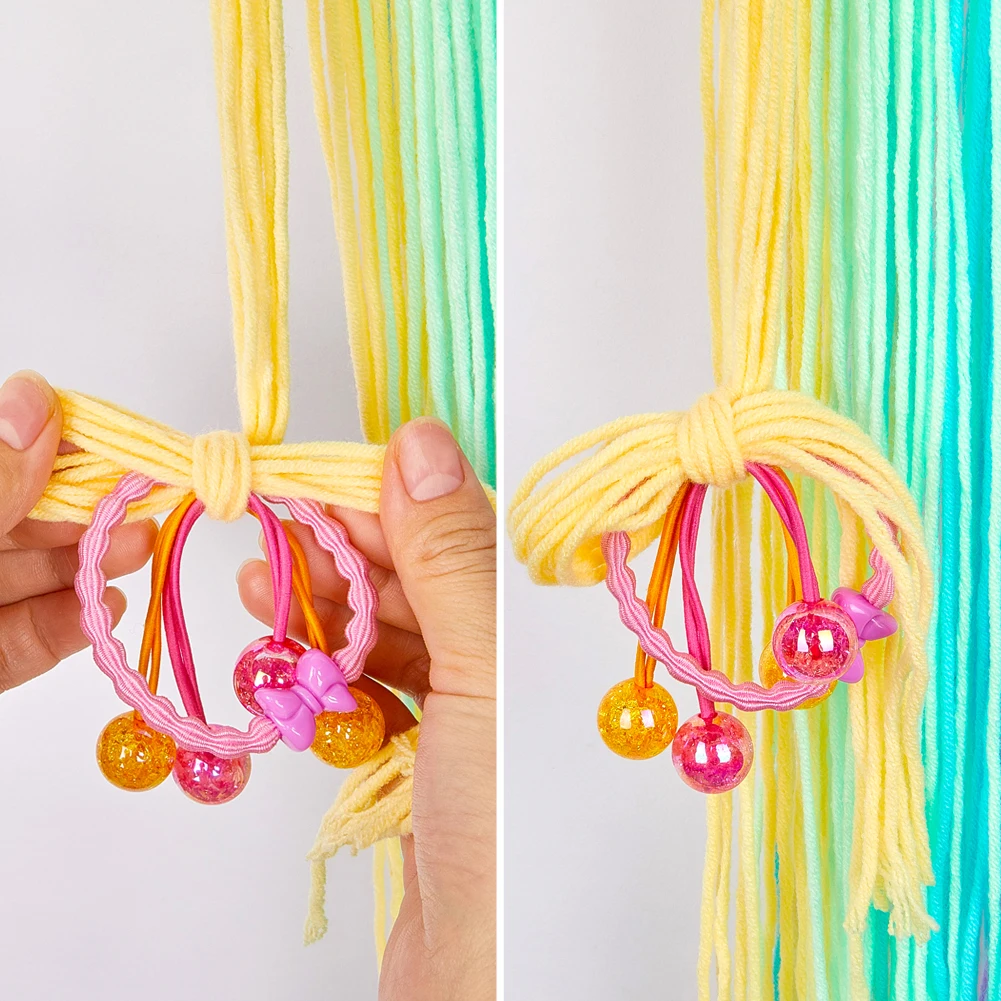 Unicorn Hair Bows Hairband Hanging Organizer Strip for Girls