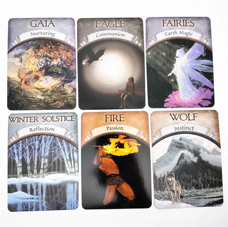 Oracle Cards Earth Magic: read Fate Tarot карточная игра для личного использования настольная игра 48-Card