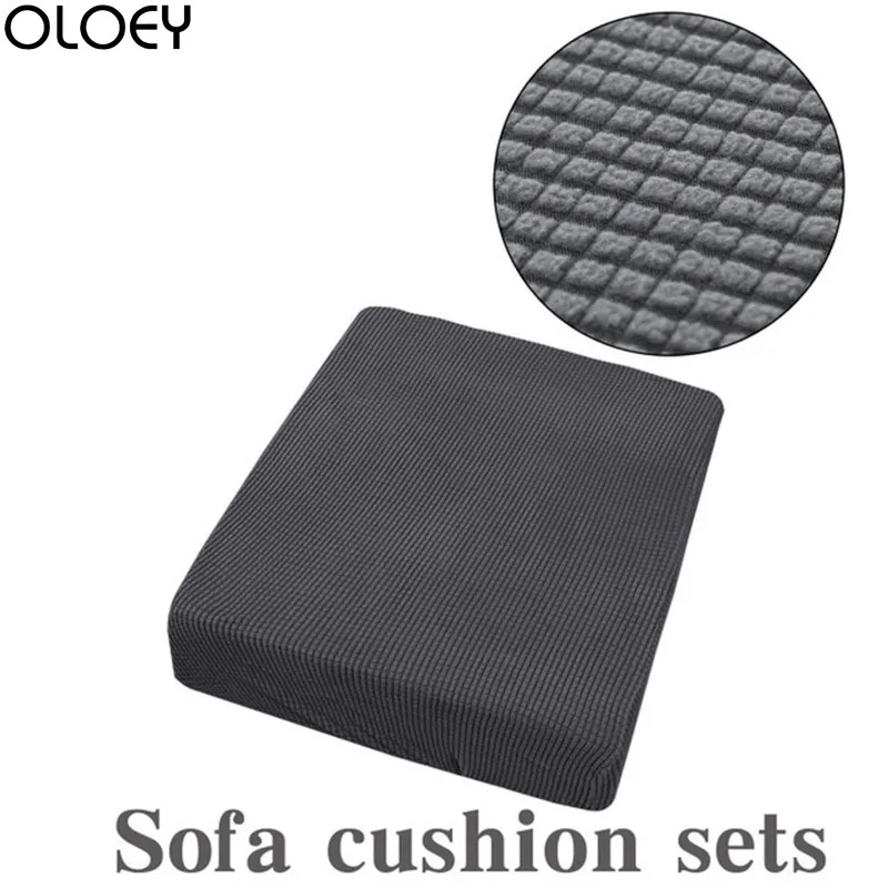 

1PC Plaid Fleece Sofa Seat Cushion Cover Sofa Mattress Covers Sitting Sofa Pad Protector for Single Double Three Four Seater