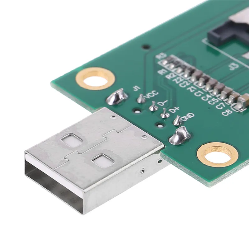 Мини PCI-e беспроводной WWAN к USB адаптер карты с слотом для sim-карты Модуль тестирования C26