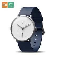 Original Xiaomi Mijia Smart Quartz Watch 3ATM Waterproof Pedometer Bluetooth 4.0 Mi Band 316L Steel Smartwatch Alarm SYNC Time