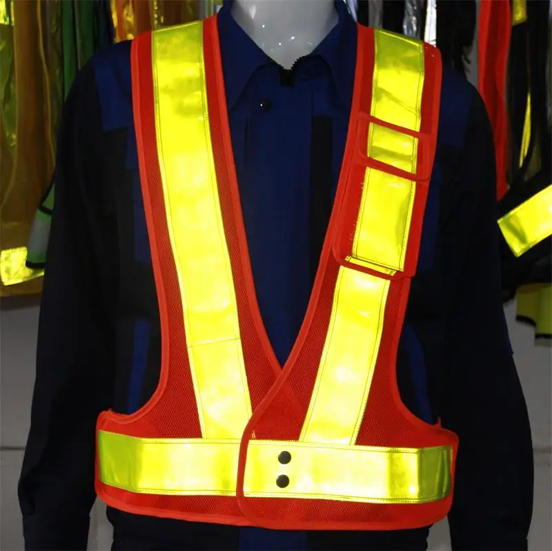 Reflective Vest High Light Reflective Pvc Safety Vest Printable Word Or 