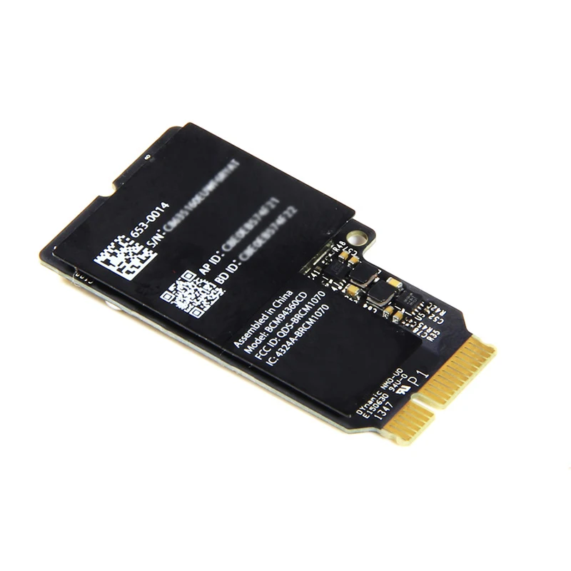 Двухдиапазонный BCM94360 беспроводной-AC Broadcom BCM94360CD 802.11ac Bluetooth 4,0 Wifi карта для macOS10.14.5 fit Apple 21," /27" iMac