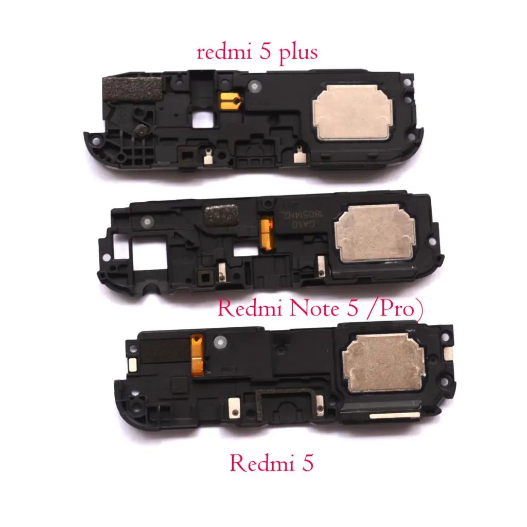Оригинальный новый громкоговоритель Buzzer Ringer для Xiaomi Redmi 5 plus Note pro Dual AI redmi5 S2 Y2 6X Mi A2