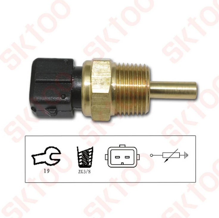Датчик температуры воды для MITSUBISHI 3000GT Colt L400 Lancer Pajero Space Opel Campo 39220 35510 35520 MD149338|sensor