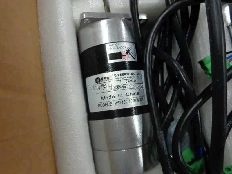 В наличии Leadshine BLM57130 Nema 23 180 Вт бесщеточный Серводвигатель со встроенным 4000 ppr