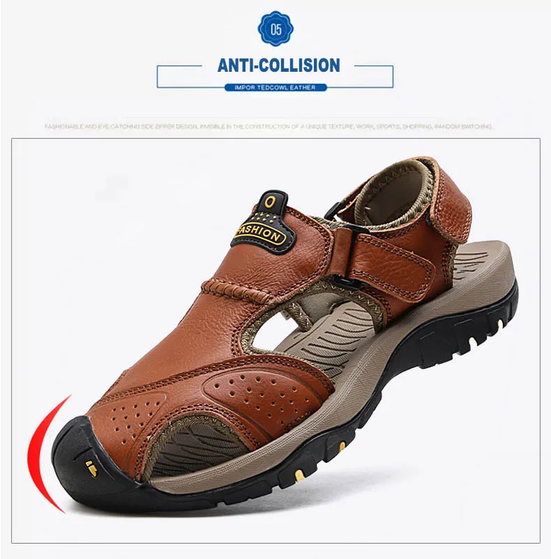 outdoor-genuine-leather-hiking-shoes-men's-trekking-sandals (6)