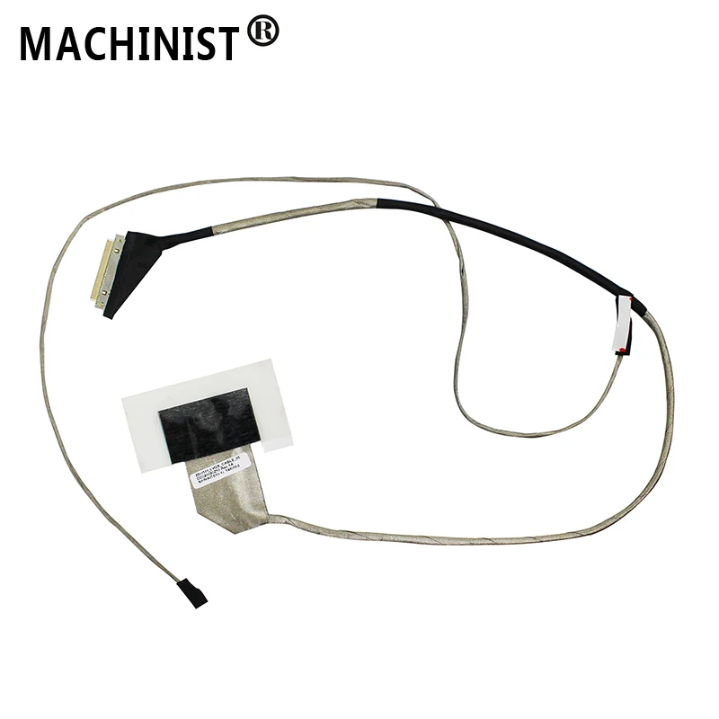 Computer Cables LCD LED Video Flex Cable for ACER Aspire E15 ES1-511//Gateway NE511 PN:DC020020Z10 Notebook LCD LVDS Cable Repair Replacement Cable Length Shows, Color: Black