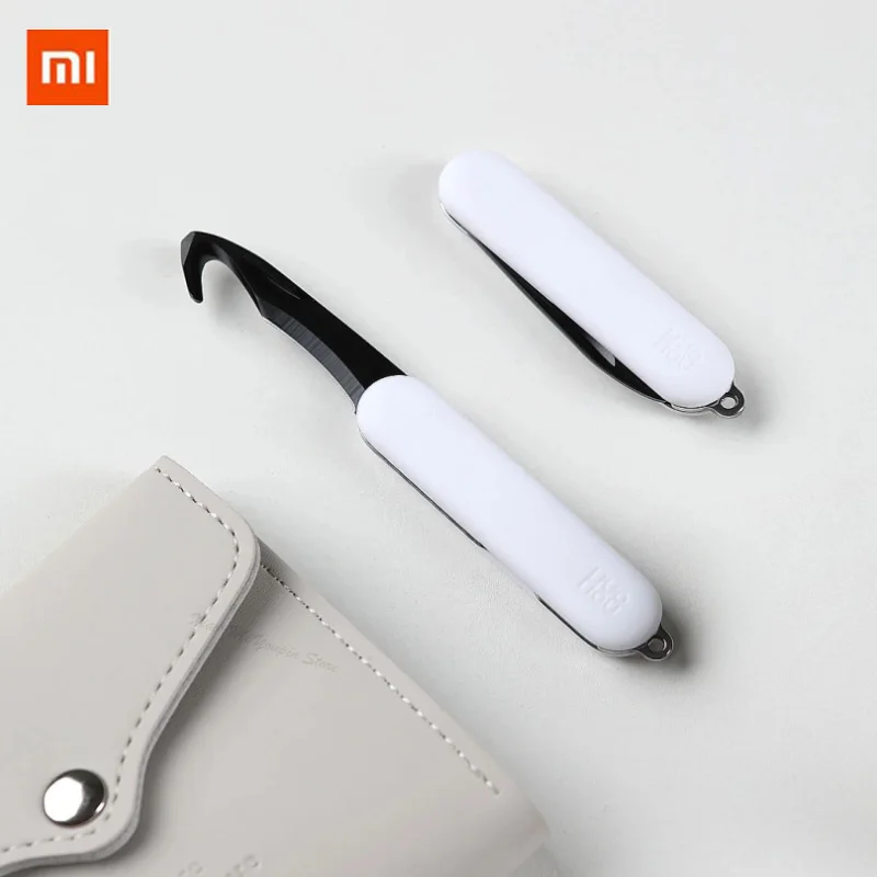 

Xiaomi Mijia Huohou Open Package Fold Fruit Knife Mini Unpacking Knife cut tool Camp Tool outdoor survive clip camp sharp cutter