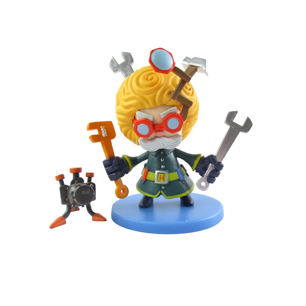 ELBCOS 9 й Kennen Poppy Ziggs Cecil B. Экшн фигурки из ПВХ 8 см/3 дюйма|garage kit|figure toytoy model |