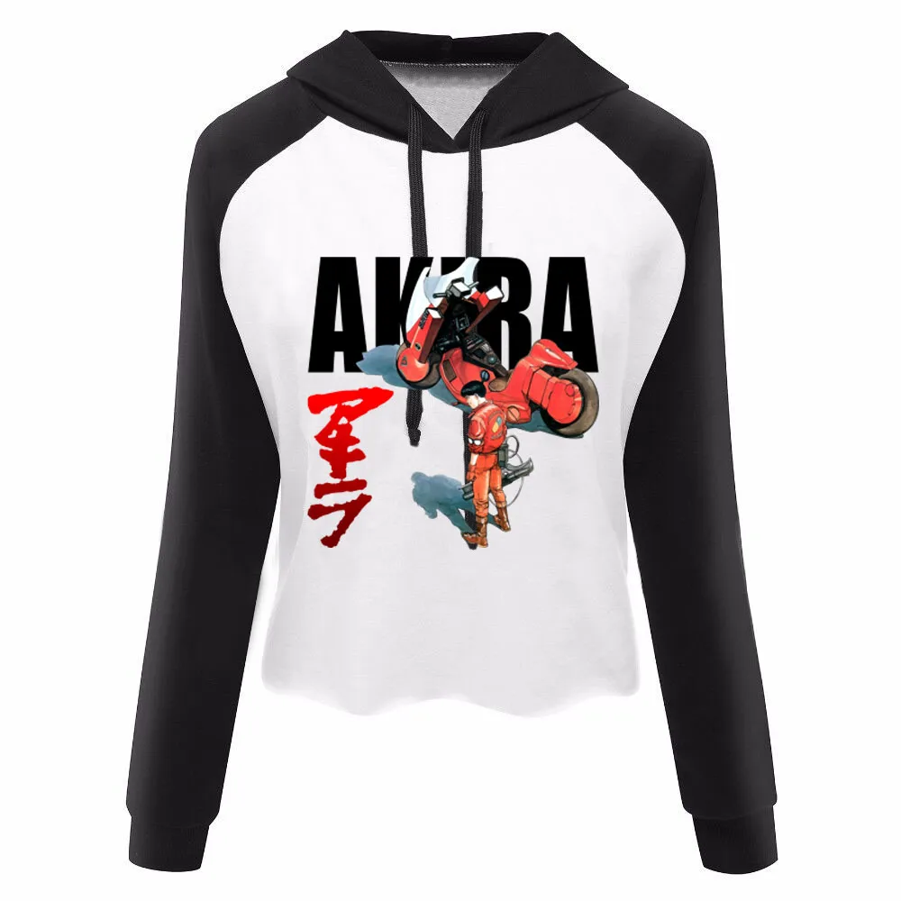 Law Enforcement Womens Exposed Navel Cat Ear Hoodie Pullover Hoodie