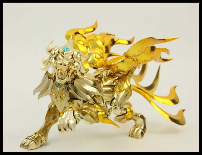 CMT Insotck Теперь MetalClub EX Бог Лев Aiolia Saint Seiya металл броня Миф Ткань Золото Ex