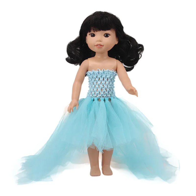 Кукла Одежда платье кролик обувь милый костюм Багаж подходит 14,5 дюймов американские куклы Wellie Wishers рождественские игрушки для поколения