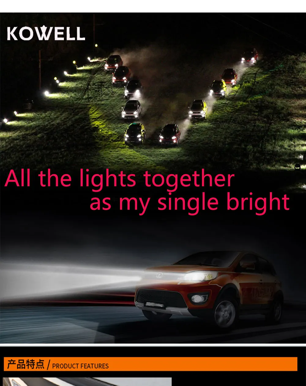 KOWELL автомобильный Стайлинг для Kia K2 фары 2011- K2 Rio светодиодный фонарь светодиодный DRL Bi Xenon объектив дальнего света парковочная противотуманная фара
