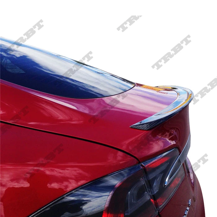 테슬라 모델 S70 S70D S60 S90 SP85D 탄소 섬유 윙 스포일러에 적합