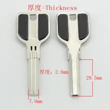 B266 дом заготовки ключей для двери слесарные принадлежности болванки ключей 10 шт./лот