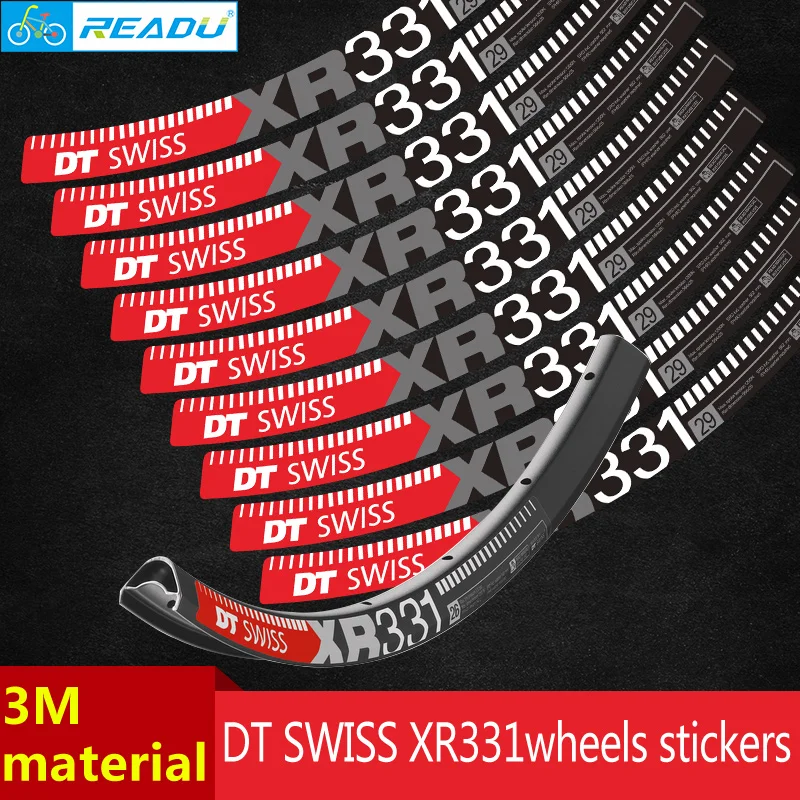 Kopen DT SWISS XR331 wielset stickers XR331 Mountain fiets velg wiel stickers Geschikt voor 27.5 er 29 eh MTB velgen decals