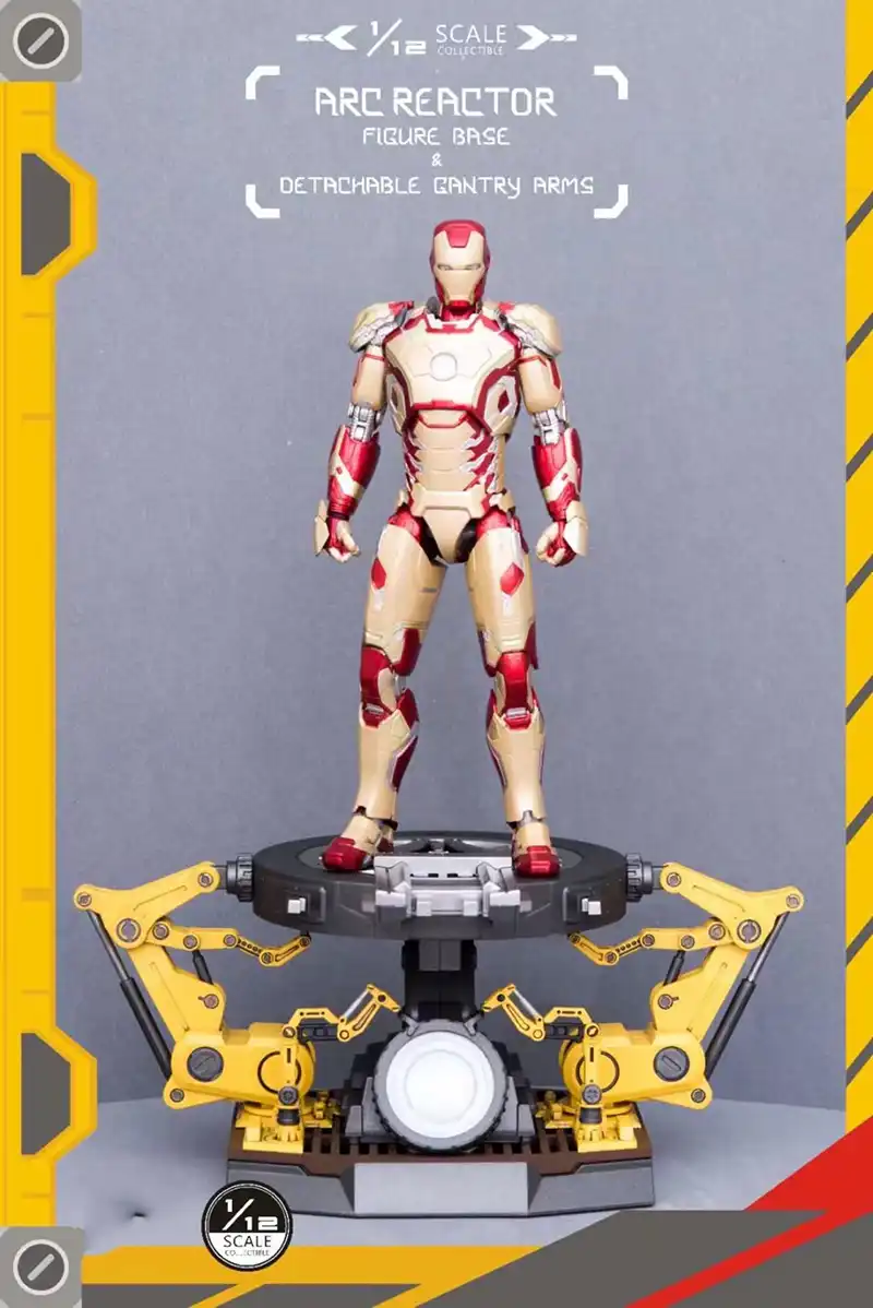 12 iron man figure