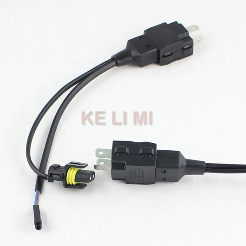 KELIMI 12 В Автомобиль Мотоцикл HID H4-3 9003 HB2 H4 Hi/Lo Все-в-одном контроллер релейные разъемы провода жгут проводов