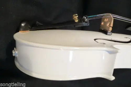 

NEW model white colors 5 strings electric & acoustic viola 16"