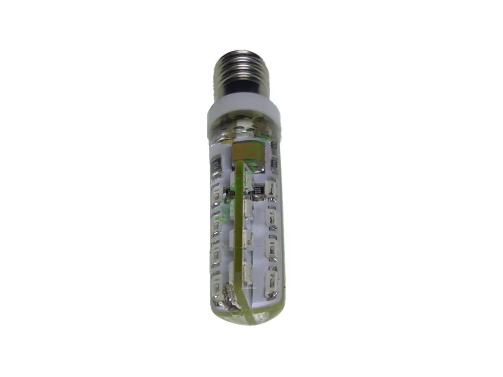 E10 220V LED 3014 32smd 화이트 레드 블루 그린 따뜻한 화이트 작은 스레드 led, 220V E10 실리콘 젤 led E10 220V 레드 조명 전구 E10