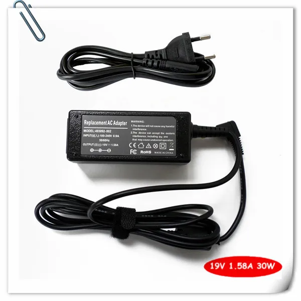 Адаптер переменного тока зарядное устройство для ноутбука HP Mini 110-1020 110-1033CL 110-3130NR