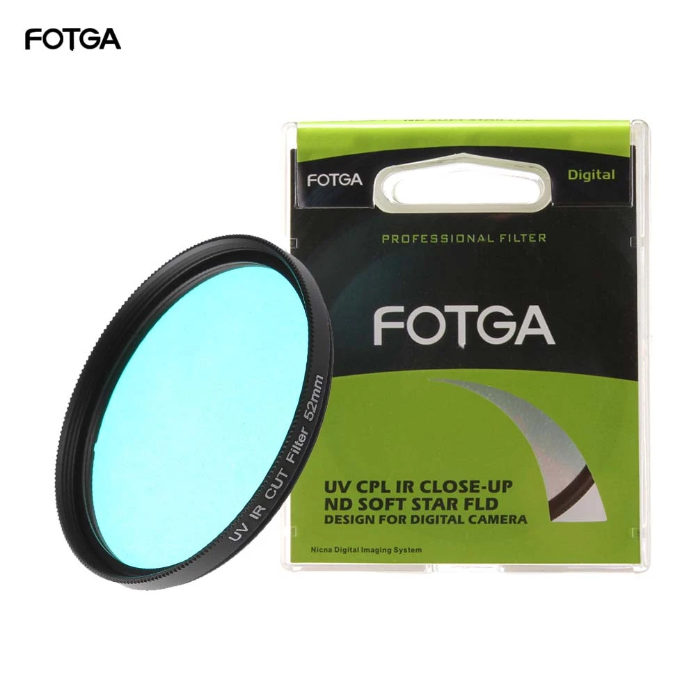 FOTGA Optische Glas UV IR CUT filter 52mm 58mm Infrarot Pass X Ray IR UV  Filter für Canon nikon DSLR Kamera|uv-ir cut filter|uv filterfilter 52mm -  AliExpress