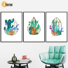 Cactus Succulent Nordic Posters And Prints Wall Art Canvas Painting Canvas Art Wall Pictures For Living Room Bedroom Home Decor