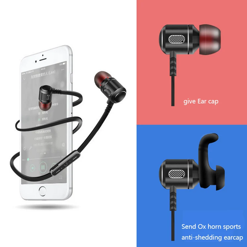 Moloke Bluetooth наушники беспроводные магнитные с микрофоном Стерео Auriculares для iPhone всех