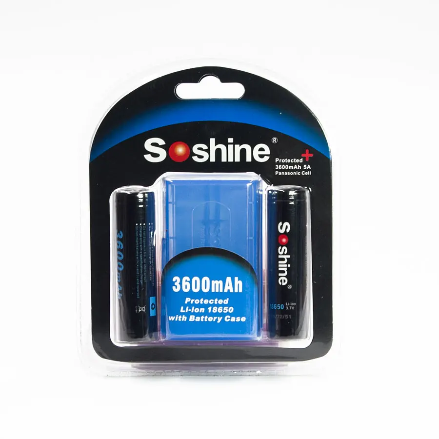 2 шт./лот Soshine 18650 Li Ion аккумулятор 3,7 В 3600 мАч, Защищенные Литий ионные аккумуляторы NCR18650G, безопасные батареи|battery nintendo ds lite|battery charger for c batteriesbatteri | АлиЭкспресс