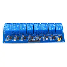 10PCS Relay 24V 8Channle Relay Module Relay Expansion Board High level Triggered for font b Arduino