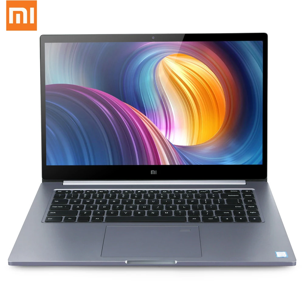 Xiaomi Mi ноутбук Pro 15,6 "Windows 10 Intel Core i7-8550U четырехъядерный 1,8 GHz 16G ram 256G SSD Распознавание отпечатков пальцев двойной WiFi