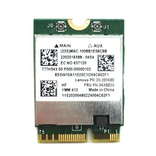 BCM94352 BCM94352Z 2x2AC Bluetooth BT4.0 M.2/NGFF WLAN адаптер карта для йоги 3 1370 Y50-70 серии FRU 04X6020