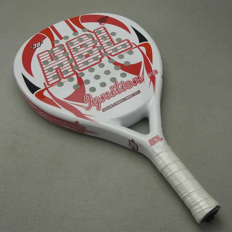 الطاقة كامل الكربون الألياف Padel تنس مضرب مضرب