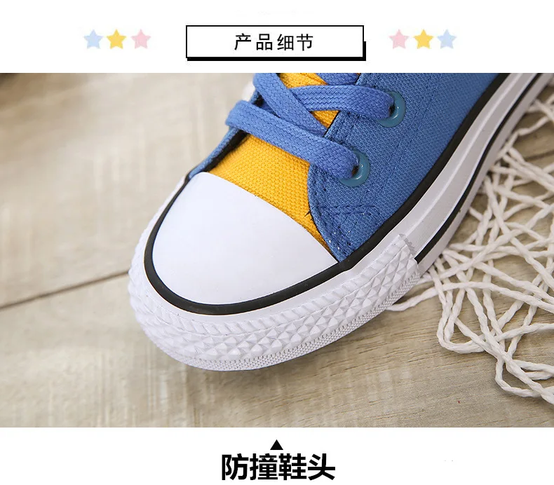 Sapatas de Lona para Meninos das Meninas do Bebê Sapatas dos Miúdos Culto Estilos Denim Sapatos Alta Corte Crianças Ankle Boots Letters Impressão Escola C07223 5 High Quality Mamãe e Bebê