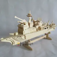 Крейсер головоломка модель 3d игрушка корабль Пазлы ручной работы Собранный Деревянный diy Дерево парусная лодка игрушки подарки для детей
