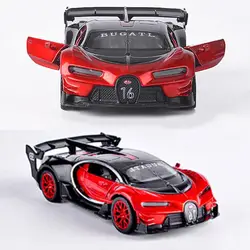 14,5 см 1:32 металлическое ведро сплав Bugatti Veyron GT Авто модель авто модели оттягивающаяся назад Модель литые автомобили игрушки F детей