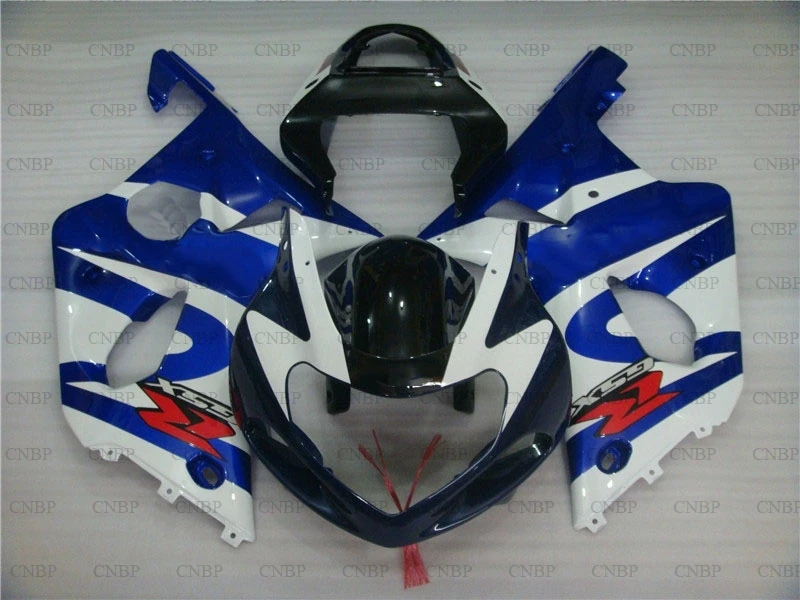 GSX R600 R750 R1000 2000-2003 K12 обтекатели GSXR 600 750 1000 2002 2001 синий чернобелый обтекатель