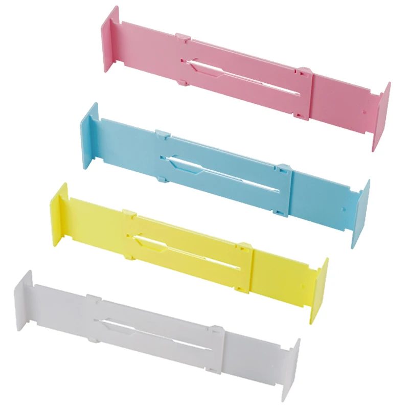 DINIWELL Retractable Adjustable Stretch Plastic Drawer Divider Organizer Storage Partition Board Multi-Purpose Diy Home OFFice